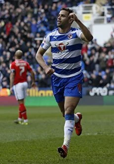 Images Dated 30th January 2016: Hal Robson-Kanu's Stunner: Reading's Shock FA Cup Victory Over Walsall