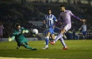 Brighton and Hove Albion v Reading Collection: Hector vs. Stockdale: A Championship Showdown - Reading's Michael Hector vs