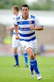 Images Dated 23rd July 2011: Ian Harte in Action: Reading FC vs Northampton Town - Pre-Season Friendly