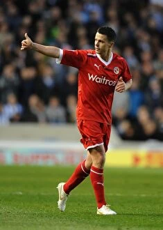 Images Dated 10th April 2012: Ian Harte's Epic Goal: Reading's Historic First in Npower Championship at AMEX Stadium