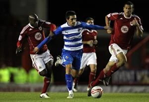 Images Dated 19th October 2010: Intense Rivalry: Jem Karacan vs. Jamal Campbell-Ryce - A Battle in the Npower Championship between