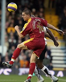 Images Dated 2nd December 2006: Ivar Ingimarsson in Action: Reading FC vs. Fulham, FA Barclays Premiership, November 2006