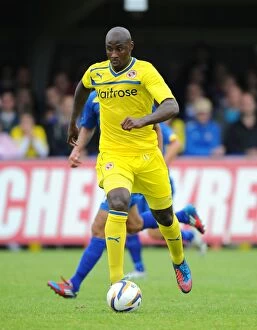 Images Dated 14th July 2012: Jason Roberts Leads Reading FC in Pre-Season Friendly against AFC Wimbledon at The Cherry Red
