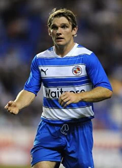 Images Dated 27th July 2010: Jay Tabb in Action: A Pre-Season Thriller - Reading FC vs. Wolverhampton Wanderers at Madejski