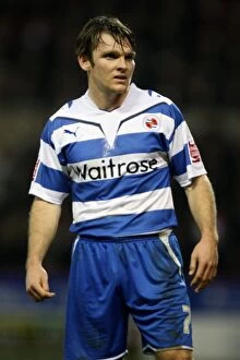 Images Dated 16th January 2010: Jay Tabb in Action: Reading vs. Nottingham Forest, Championship