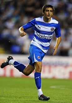 Images Dated 27th July 2010: Jem Karacan in Action: A Pre-Season Thriller - Reading FC vs
