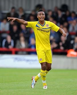 Images Dated 14th July 2012: Jordan Obita in Action: Reading FC's Pre-Season Friendly at AFC Wimbledon's The Cherry Red Records