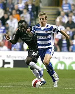 Images Dated 15th October 2006: Kevin Doyle & Michael Essien