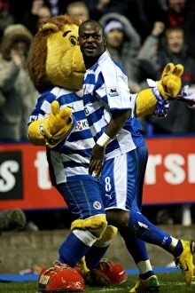 Images Dated 2nd January 2007: Kingsley joins in with Leroy Litas goal against West Ham Utd to make the score 5-0