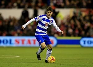 Images Dated 28th November 2015: Lucas Piazon in Action: Nottingham Forest vs. Reading, Sky Bet Championship