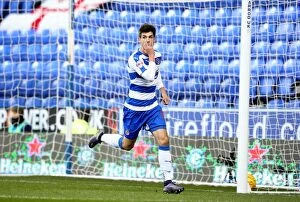 Images Dated 21st November 2015: Lucas Piazon Scores First Goal for Reading Against Bolton Wanderers in Sky Bet Championship Match