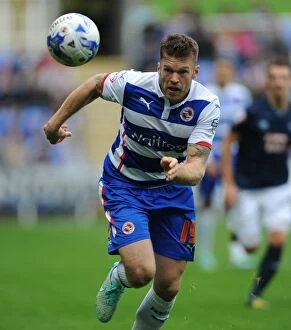 Images Dated 18th October 2014: Mackie on the Offensive: Reading's Jamie Attacks in Sky Bet Championship Clash Against Derby