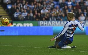Reading v Brighton & Hove Albion Collection: Matej Vydra Scores First: Reading's Thrilling Victory Over Brighton & Hove Albion in Sky Bet