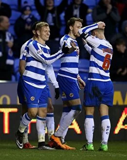 Images Dated 30th January 2016: Matej Vydra's Four-Goal Blitz: Reading's Emirates FA Cup Victory over Walsall at Madejski Stadium