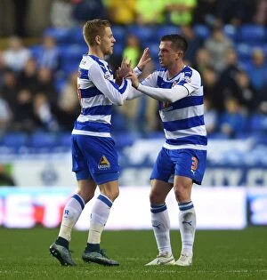 Images Dated 31st October 2015: Matej Vydra's Strike: Reading's Triumphant Moment Against Brighton in Sky Bet Championship