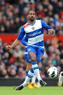 Images Dated 6th January 2007: Mikele Leigertwood at Old Trafford: Reading vs. Manchester United (Premier League, 16-03-2013)