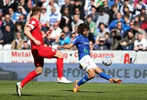 Images Dated 11th April 2015: Nathan Ake in Action: Reading vs. Blackburn Rovers, Sky Bet Championship
