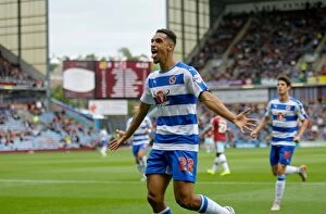 Burnley v Reading Collection: Nick Blackman's Strike: Reading's Thrilling Opener at Burnley's Turf Moor in Sky Bet Championship