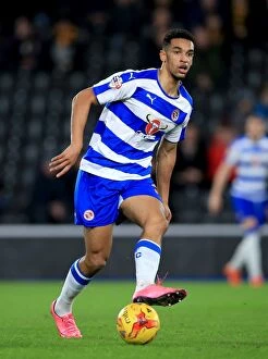Hull City v Reading Collection: Nick Blackman's Unforgettable Display: Hull City vs. Reading in Sky Bet Championship