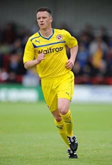 Images Dated 14th July 2012: Nicky Shorey in Action: Reading FC vs. AFC Wimbledon - Pre-Season Friendly at The Cherry Red
