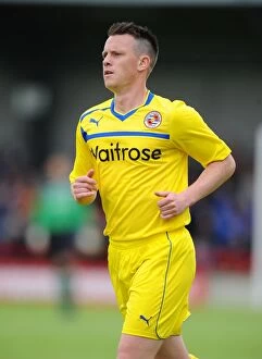 Images Dated 14th July 2012: Nicky Shorey at The Cherry Red Records Stadium: AFC Wimbledon vs. Reading - Pre-Season Friendly