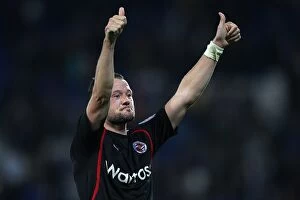 Images Dated 17th May 2011: Noel Hunt's Euphoric Celebration: Reading Clinch Play-Off Victory Over Cardiff City