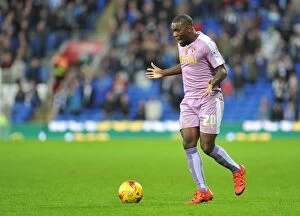 Cardiff City v Reading Collection: Ola John in Action: Cardiff City vs. Reading - Sky Bet Championship