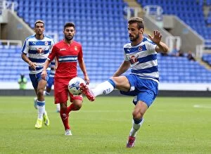 Images Dated 1st August 2015: Orlando Sa in Action: Reading FC vs Espanyol