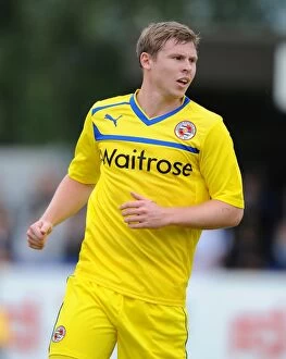 Images Dated 14th July 2012: Pre-Season Friendly: AFC Wimbledon vs. Reading - Simon Church at The Cherry Red Records Stadium