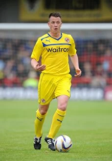 Images Dated 14th July 2012: Pre-Season Friendly: Nicky Shorey at The Cherry Red Records Stadium - AFC Wimbledon vs. Reading