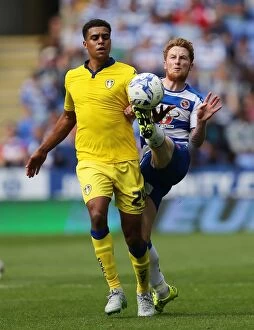 Images Dated 16th August 2015: Quinn vs. Adeyemi: Intense Rivalry in the Sky Bet Championship Clash between Reading