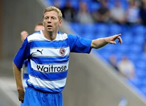 Images Dated 27th July 2010: Reading FC: Brynjar Gunnarsson in Action against Wolverhampton Wanderers