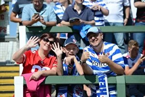 Yeovil - Away Collection: Reading FC in Sky Bet Championship: Yeovil vs. Reading (2013-14)