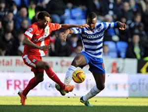 Images Dated 22nd February 2014: Reading FC vs Blackburn Rovers: 2013-14 Sky Bet Championship Clash
