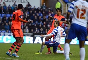 Images Dated 18th January 2014: Reading FC vs Bolton Wanderers: Clash of the Sky Bet Championship Contenders (2013-14)