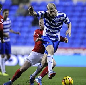 Images Dated 3rd December 2013: Reading FC vs Charlton Athletic: A Championship Showdown (2013-14)