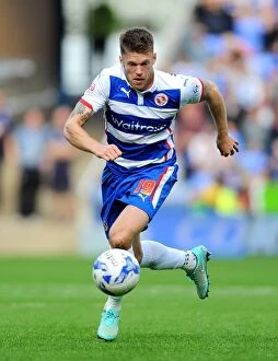 Images Dated 18th October 2014: Reading FC vs Derby County: Jamie Mackie's Showdown at Madejski Stadium - Sky Bet Championship Clash
