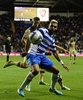 Sky Bet Championship : Reading v Leeds United Collection: Reading FC vs Leeds United: A Fierce Battle in the Sky Bet Championship (2013-14)