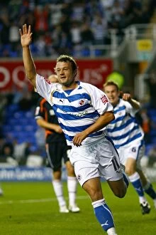 Images Dated 26th August 2008: Reading FC vs Luton Town: Football League Cup Clash - August 26, 2008