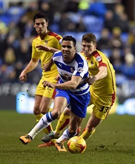 Images Dated 23rd February 2016: Reading FC vs Rotherham United: Full-Length Images from Sky Bet Championship Match at Madejski