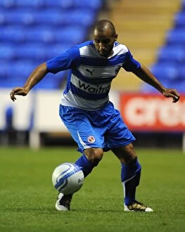 Images Dated 27th July 2010: Reading FC vs. Wolverhampton Wanderers: Marcus Williams in Action - Pre-Season Thriller