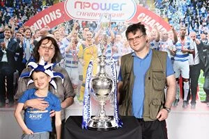 Images Dated 26th May 2012: Reading FC's 2012 Trophy Celebration with Fans: A Commemorative Photoshoot