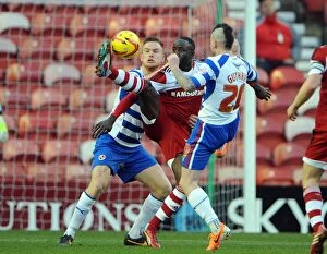 Images Dated 29th December 2013: Reading FC's Championship Battle: Middlesbrough vs. Reading (2013-14)