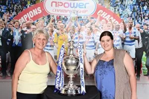 Images Dated 26th May 2012: Reading FC's Glorious 2012: A Tribute to the Unforgettable Fans Trophy