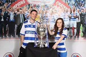Images Dated 26th May 2012: Reading FC's Glorious Victory: The Unforgettable 2012 Fans Trophy Celebration