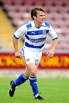 Images Dated 23rd July 2011: Reading FC's Jay Tabb in Action: Pre-Season Battle Against Northampton Town