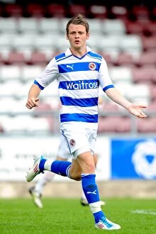 Images Dated 23rd July 2011: Reading FC's Jay Tabb in Action: Pre-Season Clash Against Northampton Town
