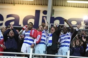 Images Dated 17th April 2012: Reading FC's Thrilling Championship Promotion Celebration at Madejski Stadium