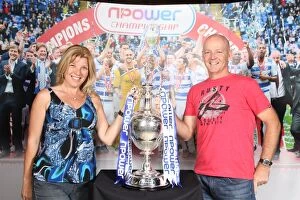 Images Dated 26th May 2012: Reading FC's Unforgettable Championship Triumph: A Tribute to the Fans - The 2012 Championship