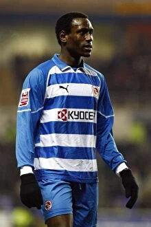 Images Dated 31st March 2006: Reading Football Club's Unyielding Defender: Ibrahima Sonko